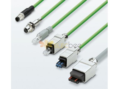 Introduction du connecteur M12 de l'interface Ethernet