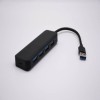 Dockingstation 4-Port USB Hub mit BC Fast Charge