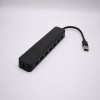 Док-станция 7-портовый концентратор USB 2.0 с функцией быстрой зарядки BC и разъемом для внешнего питания