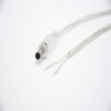 DC5521 PVC 2Pin Male And Female Connector For AC/DC Transparent Waterpproof cable
