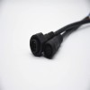 М19 Позолоченный кабель меди 7Пин мужской и женский соединитель ИП67 винтового соединения водоустойчивый кабель ² длины 8*0.3㎜0.2М 0.2М для СИД