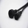 M19 PVC 7Pin Macho y hembra Conector de junta de tornillo IP67 Nylon Impermeable 0.2M Longitud 7 * 0.3㎜² Cable para LED