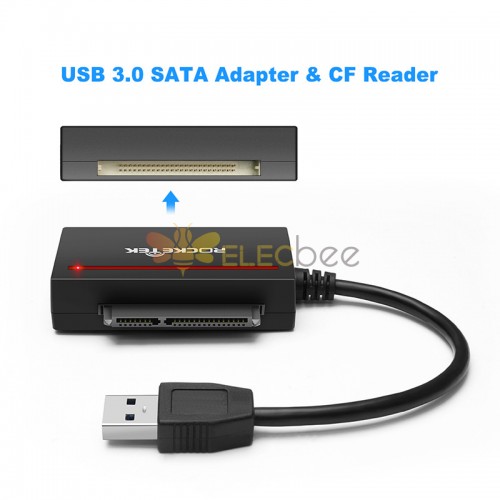 التجارة الخارجية USB 3.0 قارئ بطاقة ذاكرة الكل في واحد توسيع قفص الاتهام SATA CF محول مصنع