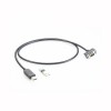 USB 2.0 RS232 Male FTDI to DB9 Female serial port cable Cable Length 2m