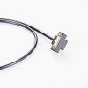 USB-zu-Seriell-Adapter FTDI RS232 DB9-Stecker nach unten abgewinkelt, Industriequalität