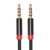 4-poliges Trrs-Audio-Aux-Klinkenkabel, 3,5-mm-Stecker-Stecker-Audiokabel, 1 m, unterstützt Mikrofon und Soundkarte mit Zusammenstellungsnetzwerk