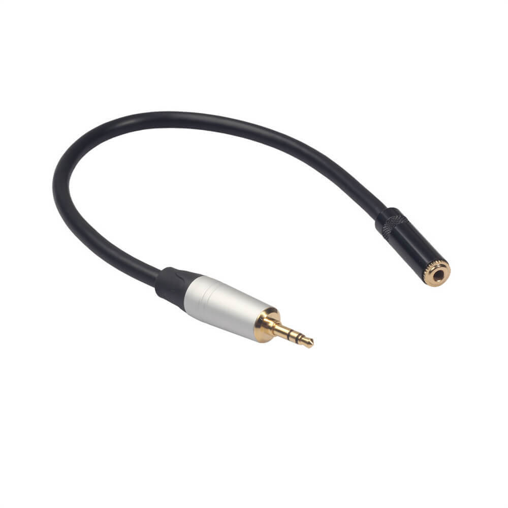 Aux Audio Extension Cable Auxiliar 3.5mm Male To 3.5mm Male Audio Extension Line Cable For Car Phone Cord 0.3M