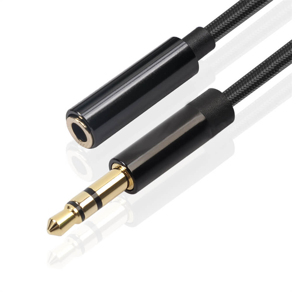 Aux Cable 3.5mm Audio Extension Cable Jack 1M Male To Female Headphone Cable For Car Earphone Speaker