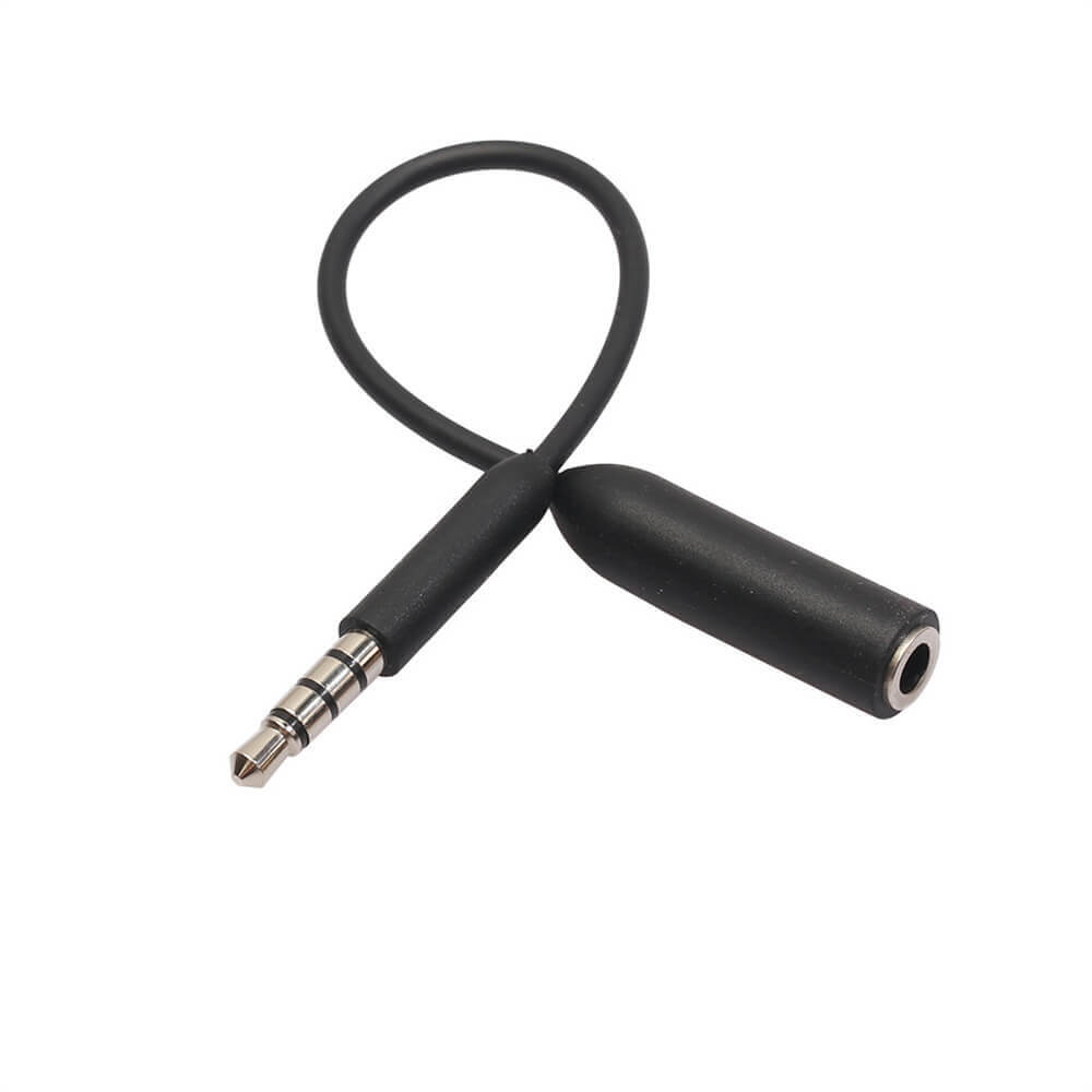 Aux Headphone 3.5mm Extension Cable 0.1M - Male To Female Extender Audio Auxiliary Jack Adapter Wire Cord Plug Connector For Iphone