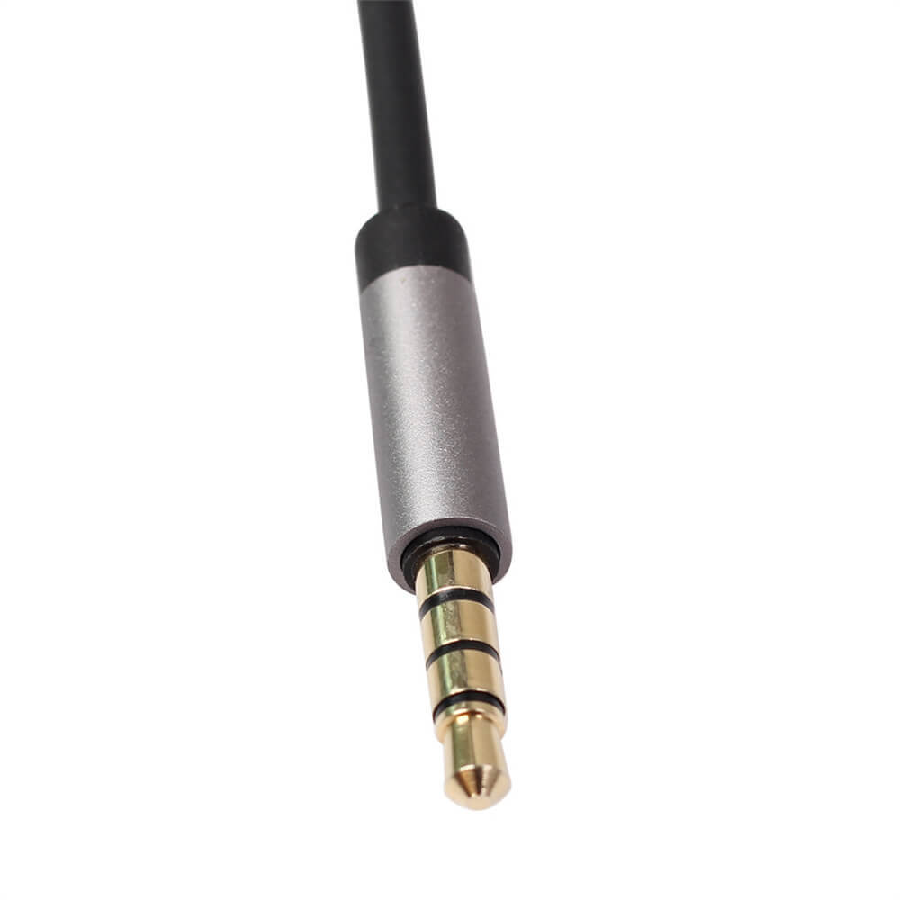 带识别电阻CTIA标准3.5mm一公转二母iphoen手机耳机麦克风分线器0.2M