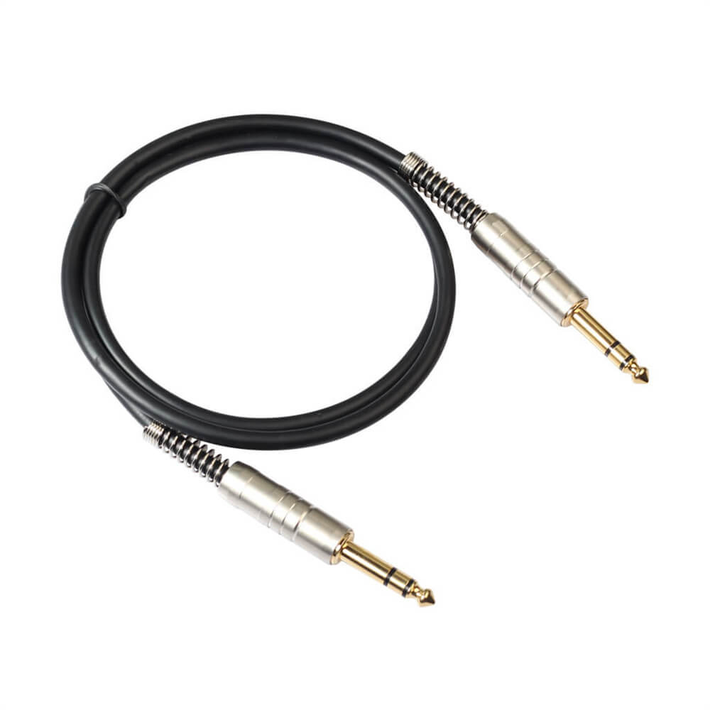 1.5M Length Acoustic Acoustic Guitar Cable 6.35 Male To Male
