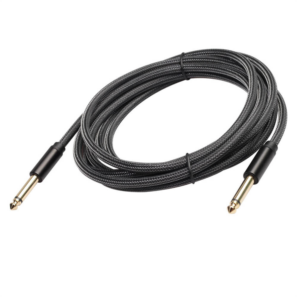 3M Double Shielded Gold-Plated 6.35mm Electric Guitar Audio Cable