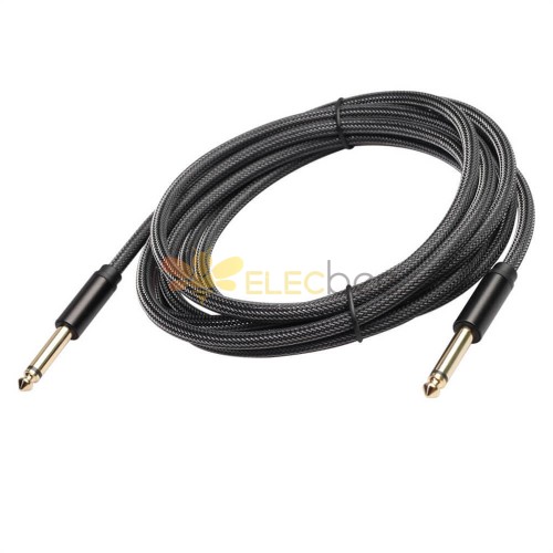 3M Double Shielded Gold-Plated 6.35mm Electric Guitar Audio Cable