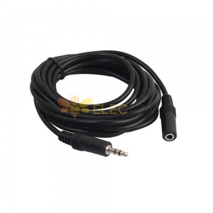 Câble d'extension audio stéréo pour écouteurs 3,5 mm mâle à femelle 1 m