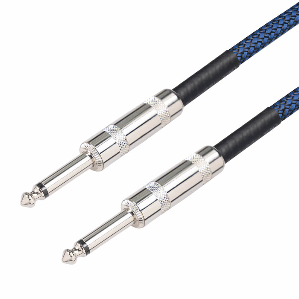 Guitar Cable 1.8 Meters 6.35mm Male To 6.35mm Male Electric Bass Electric Box Audio Cable 22Awg