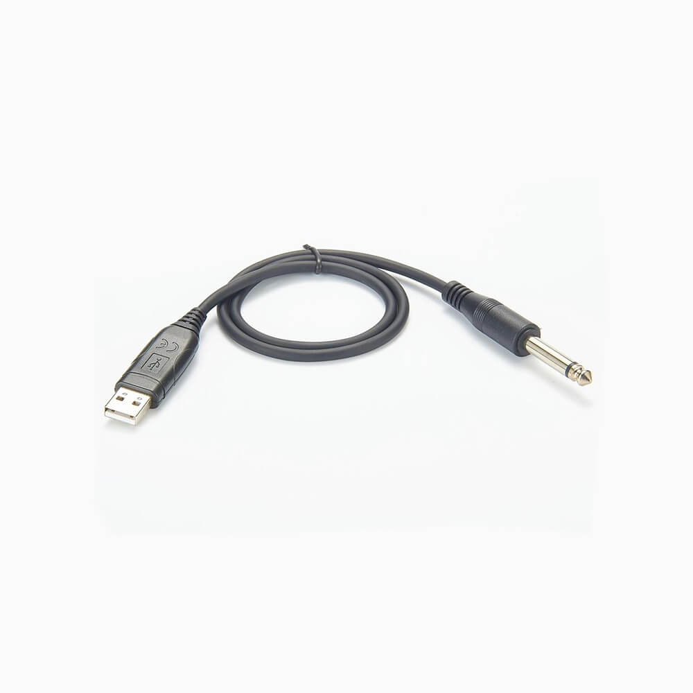 USB-Gitarrenkabel 6,3 mm Klinke auf USB