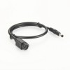 4 Pin Din Female To 5.5 X 2.5mm Dc Power Cable 1M