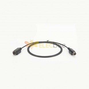 Power Din 4 Pin Male To Female Extension Cable 1M