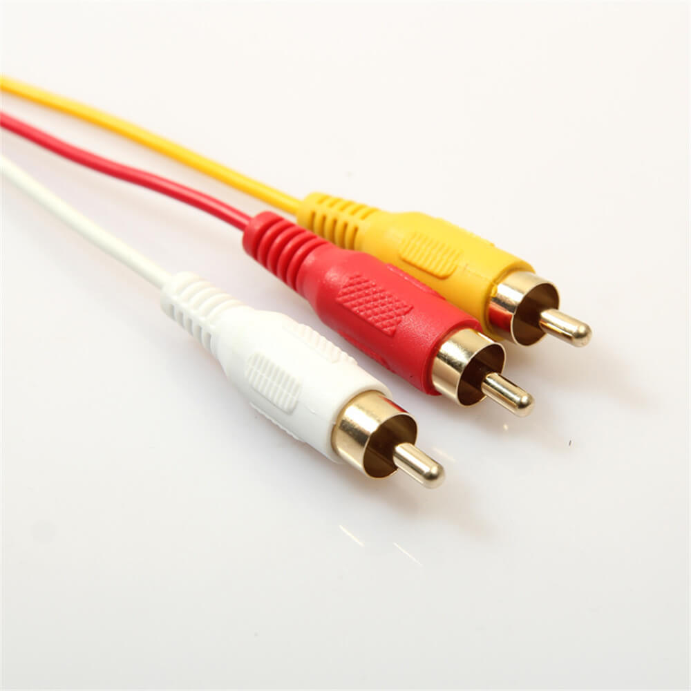 HDMI-Stecker auf 3 Cinch-Stecker, AV-Adapter, Composite-AV-Audio-Video-Kabel, 1,5 m, für Fernseher
