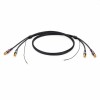 Phono Cable Male RCA To RCA Tonearm Cable 1M