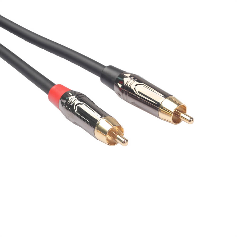 Câble RCA 0.3M 3.5Mm Câble Audio Stéréo Femelle Vers 2RCA Prise Mâle Adaptateur Y Pour Amplificateurs Dvd