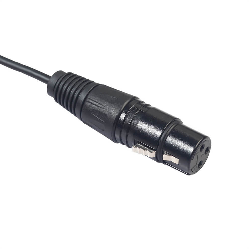 0,3 M 90 ° 3,5 Mm Stereo Trs Stecker Auf XLR 3Pin Stecker Audio Kabel Mikrofon Kabel Draht Kabel audio Verlängerung Kabel