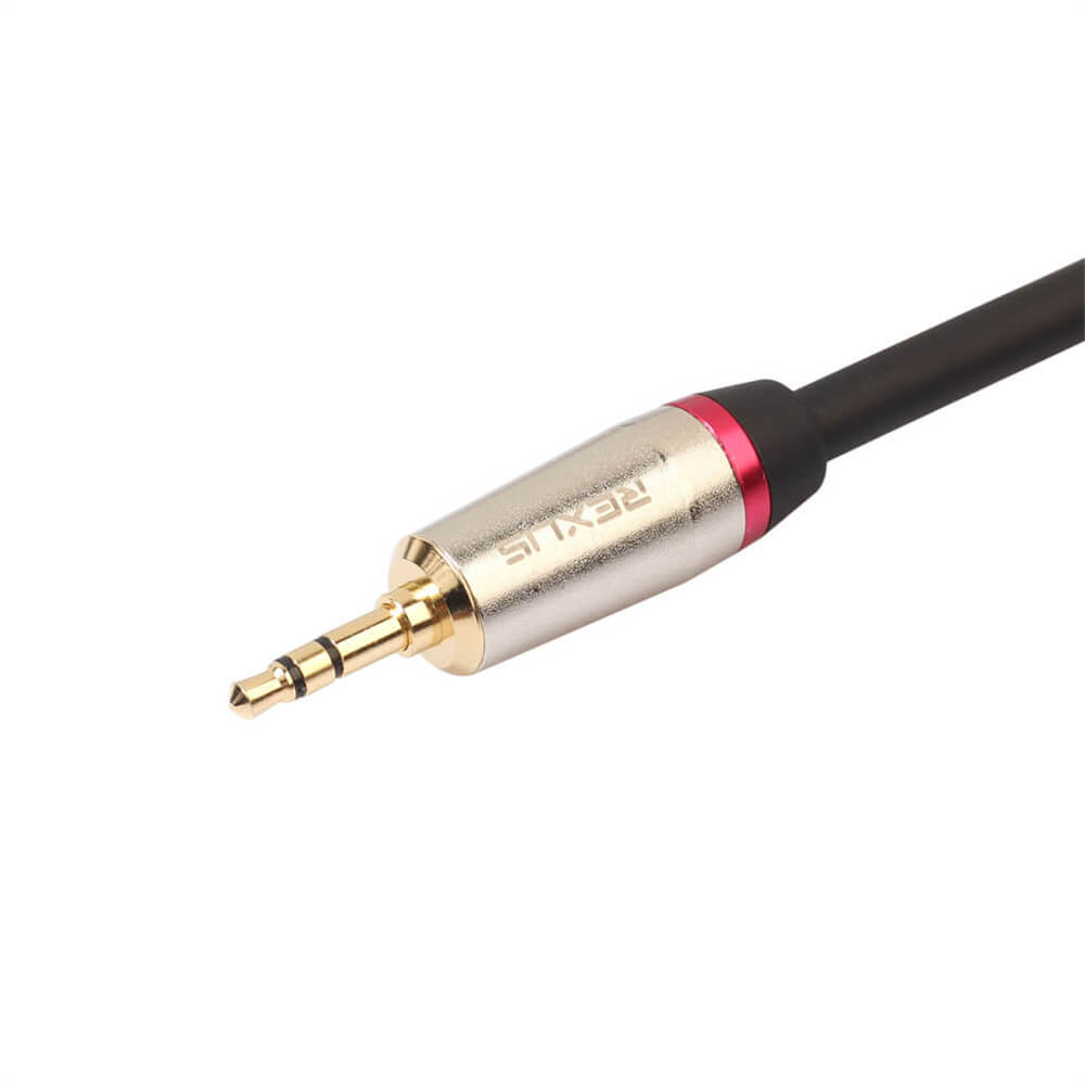 0,3 m XLR 3-poliger Stecker auf 3,5 mm TRS-Stereo-Stecker, abgeschirmtes Mikrofonkabel, 1 m