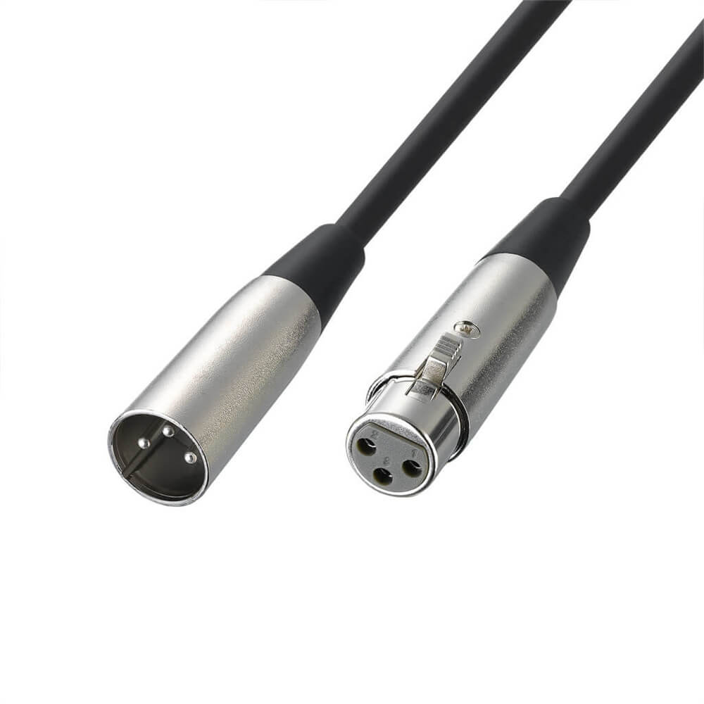 3 Pin Male To Female Mixer Microphone Audio Cable 1 Meter