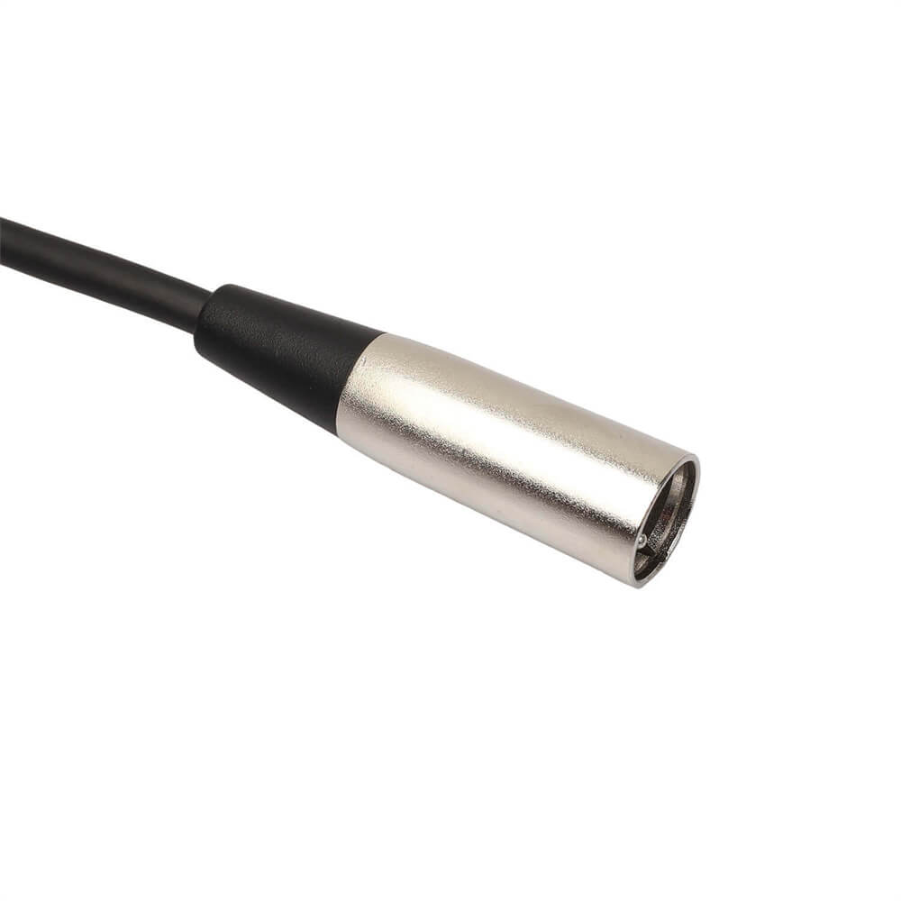 30Cm XLR 3-Pin Macho a 1/4 Pulgada (6.35Mm) Enchufe Macho Estéreo Trs Micrófono Cable de Audio