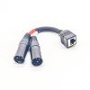 Axia Adapter Cable Dual XLR Male To RJ45 Female