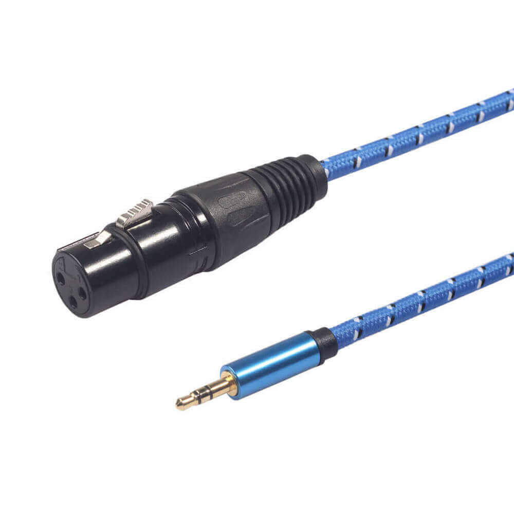 Cable de micrófono XLR hembra a 3,5 Mm macho enchufe Audio plomo micrófonos Cable 3 metros