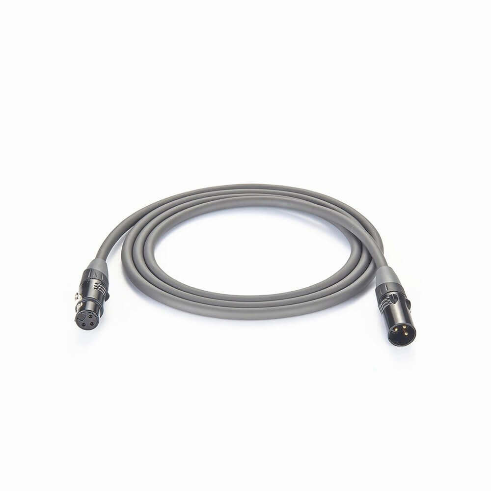 Silver Plated Microphone Cable 1M XLR Male 3 PinTo XLR Femlae 3 Pin