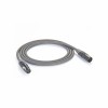 Silver Plated Microphone Cable 1M XLR Male 3 PinTo XLR Femlae 3 Pin
