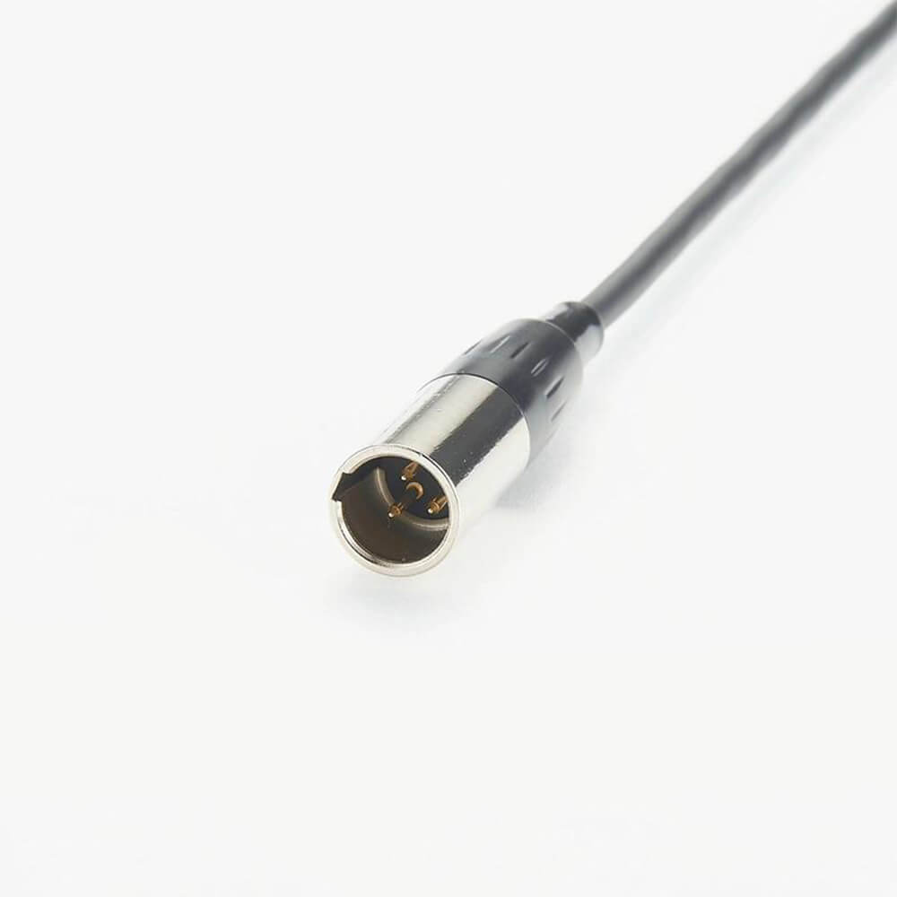 Ta3 Mini XLR Male To XLR Female Extension Cable 1M