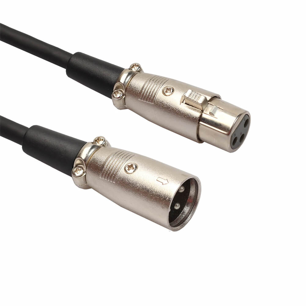 Câble XLR mâle à femelle XLR 3Pin japonais Audio professionnel mélangeur Microphone câble 1M