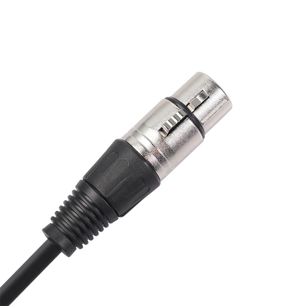 Câble Microphone XLR Femelle 3Pin Vers Type-C Mâle 1 M