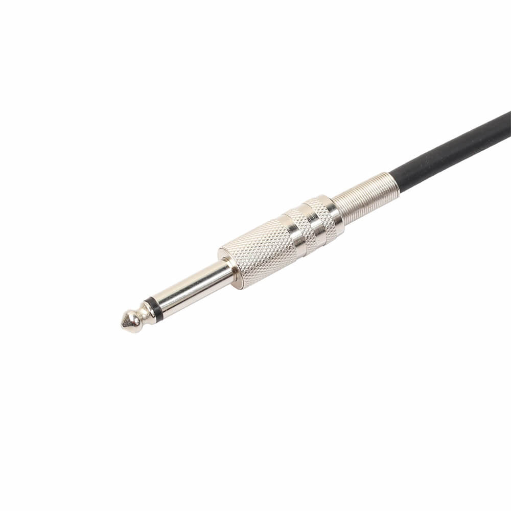 Câble XLR mâle vers 6,3 mm très mâle Pro Audio Vidéo Stéréo Mic Cable 1M