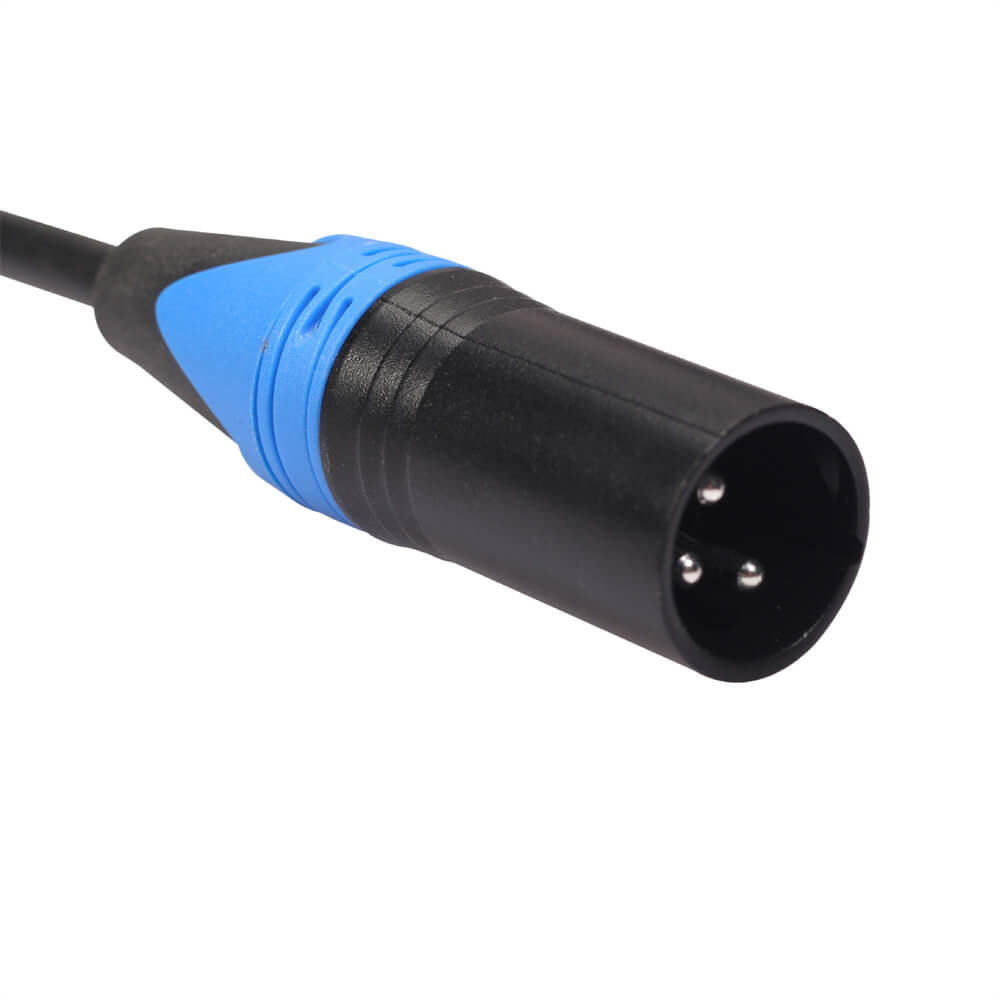 XLR ذكر إلى أنثى كابل الصوت Speakon Cable Power Amplifier Mixer Speaker Connection Cable 1M