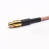 Coaxial Cable Types Waterproof UHF Bulkhead Female to Straight MCX Male Cable Assembly Crimp