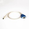 8 Pin Male Mini Din To DB9 Male Serial Controller Cable 0.5M