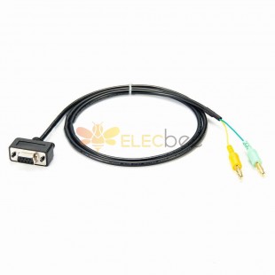 Can and Can Fd Test Cable Db9 femelle à double connecteur banane