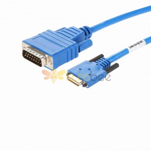 Câble série intelligent Cisco Cab-Ss-X21Mt SCSI26 broches mâle vers DB15 mâle