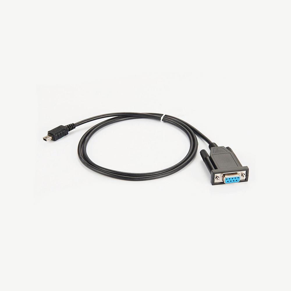 케이블 RS232 1M를 가진 소형 USB에 D 이하 9 핀 여성 똑바른 연결관
