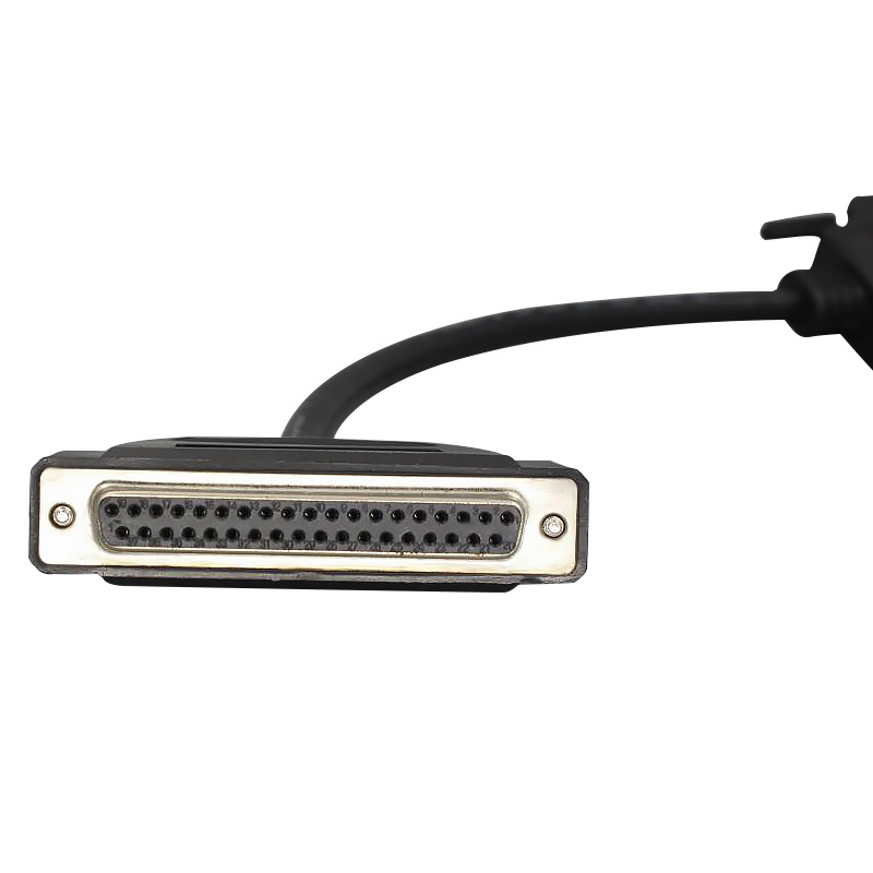 DB 37pin Male to Female Shielded Data Cable, D-SUB Connector 0.5 Meter