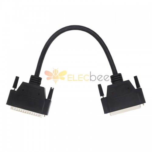 DB 37pin Male to Female Shielded Data Cable, D-SUB Connector 0.5 Meter