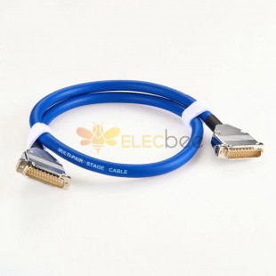DB25 Male To DB25 Male Analog Snake Cable 0.5M