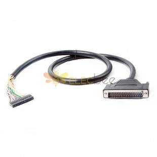 DB37 Male Cable for Data Transmission and Connectivity