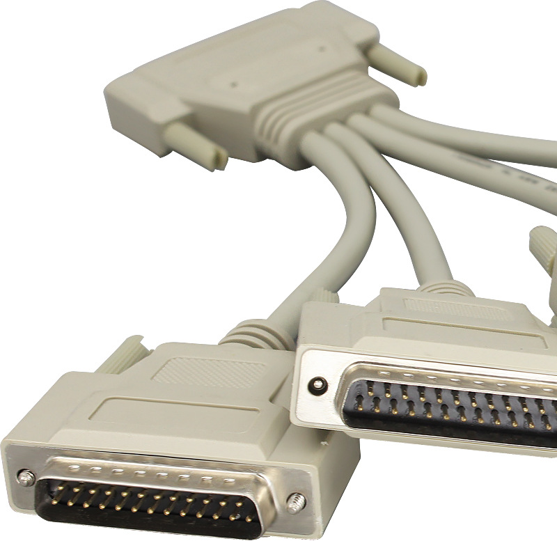 DB62 to 4XDB25 Adapter Cable Serial Cable