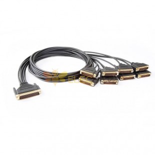 DB78 Male to 8 Port DB25 Male Cable length 1M