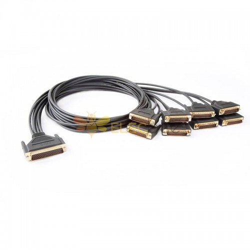 DB78 Male to 8 Port DB25 Male Cable length 1M